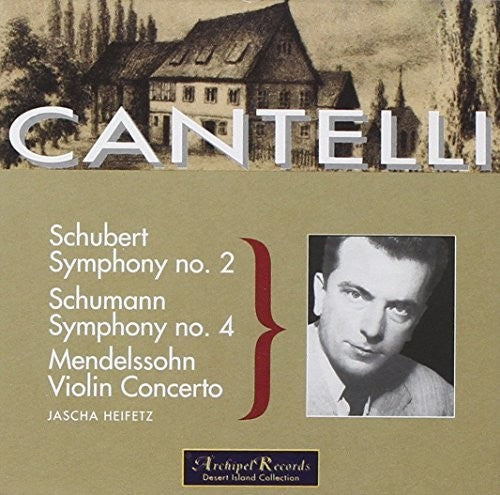 Schumann / Mendelssohn / Cantelli - Sinfonie 4 / Sinfonie Nr 2 - Music CD