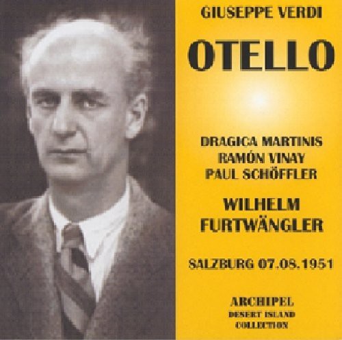Verdi / Furtwangler - Otello-martinis Vinay - Music CD