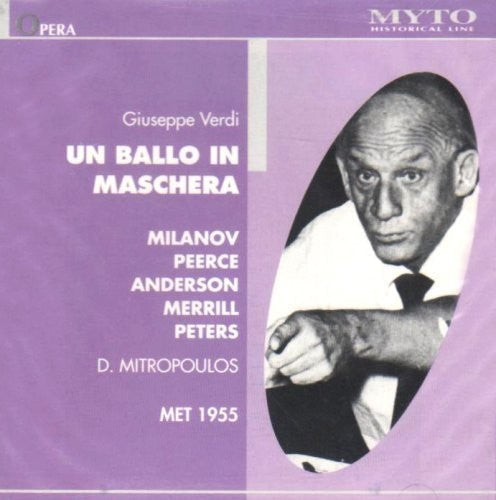 Verdi / Mitropolous - Un Ballo In Maschera: Mialnov - Music CD