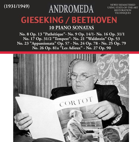 Beethoven / Gieseking - Klaviersonaten 8916172 - Music CD