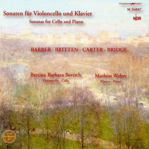 Barber / Bertsch / Weber - Cello Recital: Bertsch Bettin - Music CD