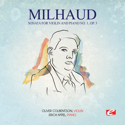 Milhaud,darius - Milhaud: Sonata For Violin & Piano No 1 Op 3 - Music CD Single