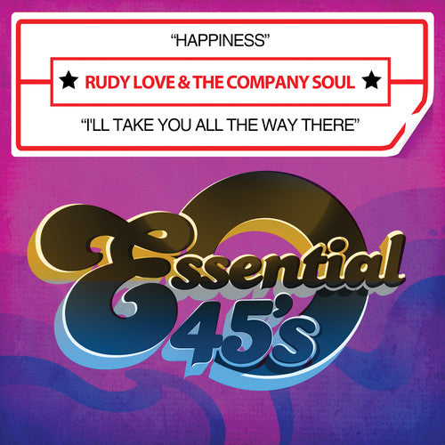 Rudy Love - Happiness / I'll Take You All Way There Music CD