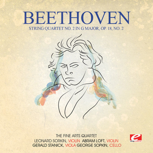 Beethoven / Fine Arts Quartet - String Quartet No. 2 In G Major Op. 18 No. 2 - Music CD