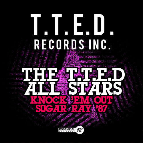 T.t.e.d All Stars - Knock 'em Out Sugar Ray '87 - Music CD Single