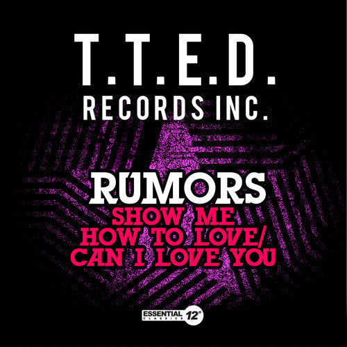 Rumors - Show Me How To Love / Can I Love You - Music CD Single