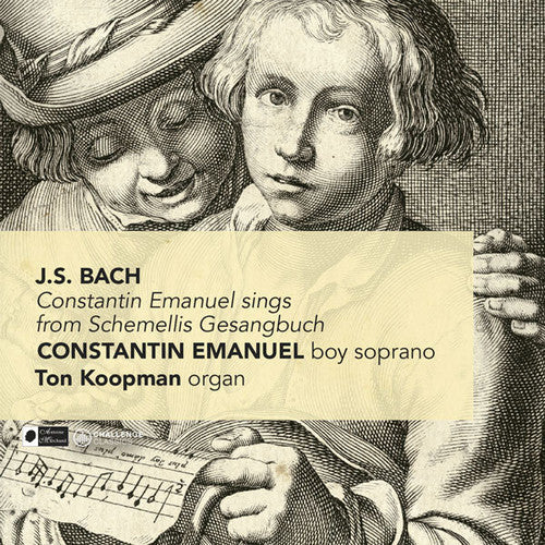 Bach,j.s. / Emanuel / Koopman - Constantin Emanuel Sings From Schemellis Gesangbuc - Music CD