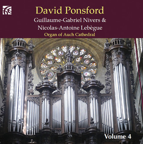 Nivers / Ponsford,david - French Organ Music 4 - Music CD
