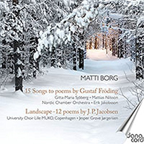 Borg,matti - 15 Songs To Poems By Gustaf Froding - Music CD