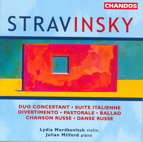 Stravinsky / Mordkovitch / Milford - Works For Violin & Piano - Music CD