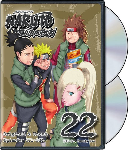 Naruto Shippuden Uncut Set 22 - Naruto Shippuden Uncut Set 22 - DVD