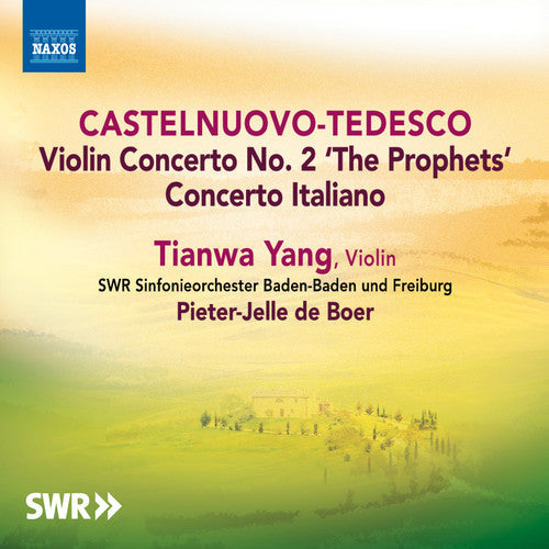Castelnuovo-tedesco / Yang / Boer - Violin Cons - Music CD