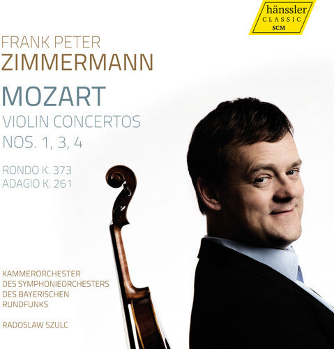 Mozart / Zimmermann / Szulc - Violin Cons 1 3 & 4 Music CD