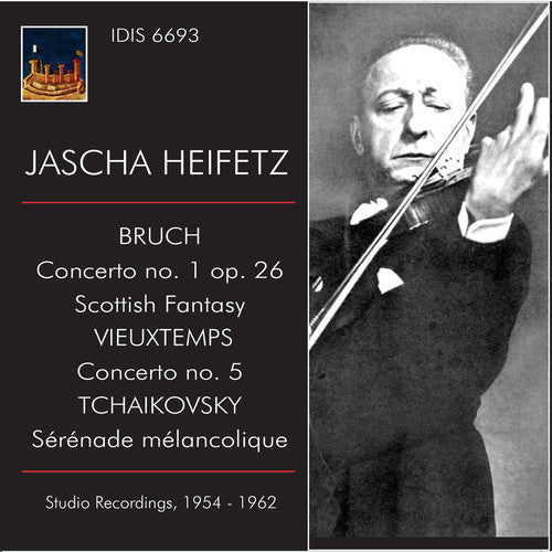 Bruch / Vieuxtemps / Tchaikovsky / Heifetz - Concertos - Music CD