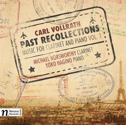 Vollrath / Norsworthy / Hagino - Past Recollections - Music CD