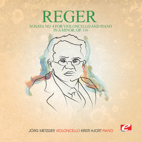 Reger - Sonata 4 Violoncello Piano In A Min 116 - Music CD