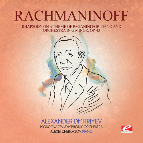 Rachmaninoff - Rhapsody On Theme Paganini Piano & Orch G Min - Music CD