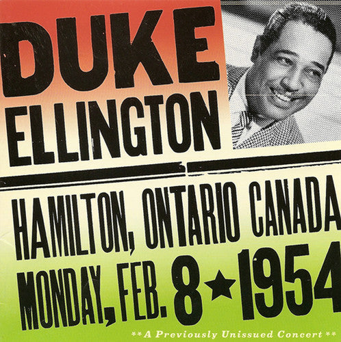 Ellington,duke - Live In Hamilton Ontario Canada - Music CD