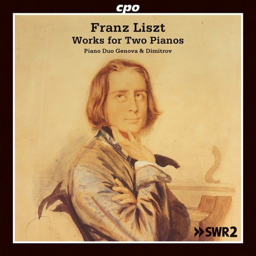 Liszt / Piano Duo Genova & Dimitrov - Works For Two Pianos - Music CD