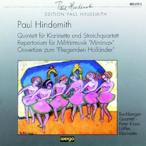 Hindemith / Loffler / Buchberg Quartet - Clarinet Quintet - Music CD