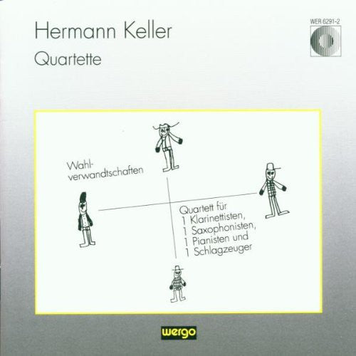 Keller - Quartette / Wahlverwandschaften Music CD
