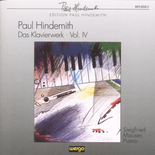 Hindemith / Mauser - Das Klavierwerk Vol Iv - Music CD