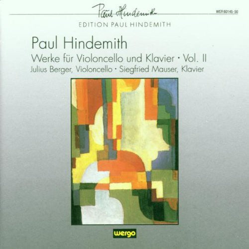 Hindemith / Berger / Mauser - Werke Fur Cello Und Klavier Ii - Music CD