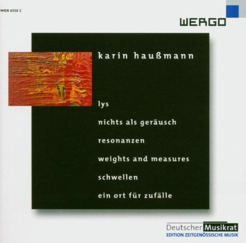 Haussmann - Lys Nichts Als Gerausch Music CD
