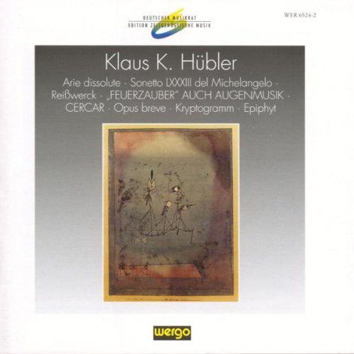 Hubler - Arie Dissolute Sonetto Lxxxiii Music CD