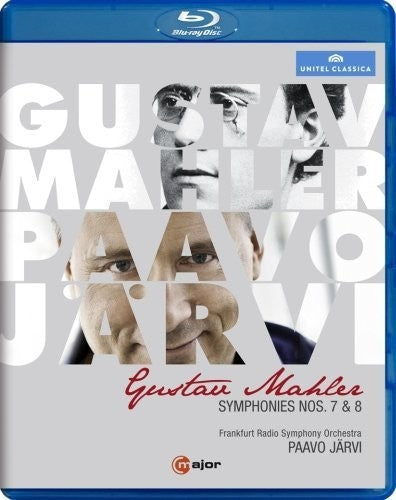 Mahler / Jaervi / Frankfurt Radio Symphony Orch - Symphonies Nos. 7 & 8 - Blu-ray