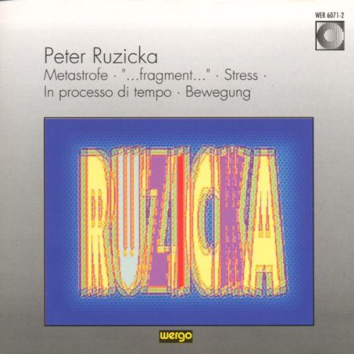 Ruzicka: Metastrofe - Fragment - Stress / Various - Ruzicka: Metastrofe - Fragment - Stress / Various - Music CD