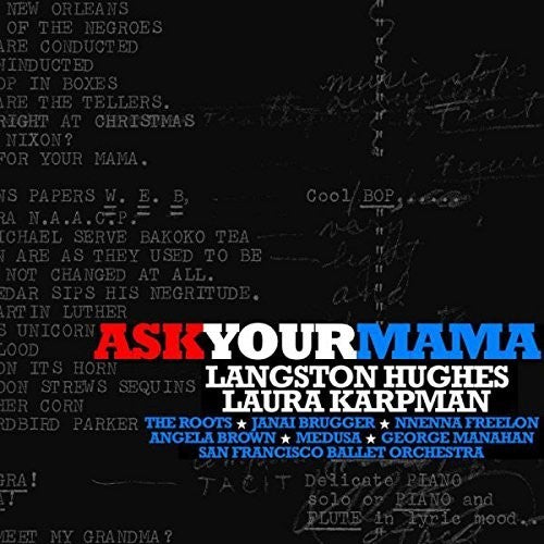 Sf Ballet Orchestra / Manahan - Ask Your Mama (poetry By Langston Hughes) - Music CD