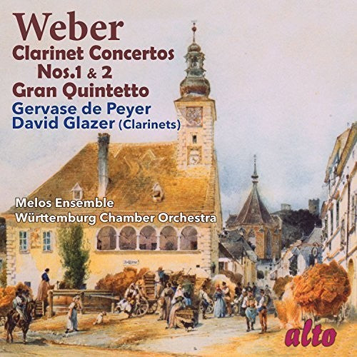 Weber / Glazer,david / Gervase De Peyer - Clarinet Concertos Nos. 1 & 2 / Gran Quintetto - Music CD