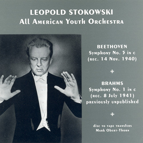 Beethoven / Brahms,johannes / Stokowski,leopold - Symphony #5 / Symphony #1 (recorded 1940-1941) - Music CD