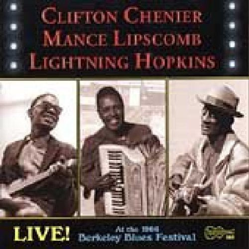Chenier,clifton / Lipscomb,mance / Hopkins,lightni - Live At 1966 Berkeley Blues Festival - Music CD