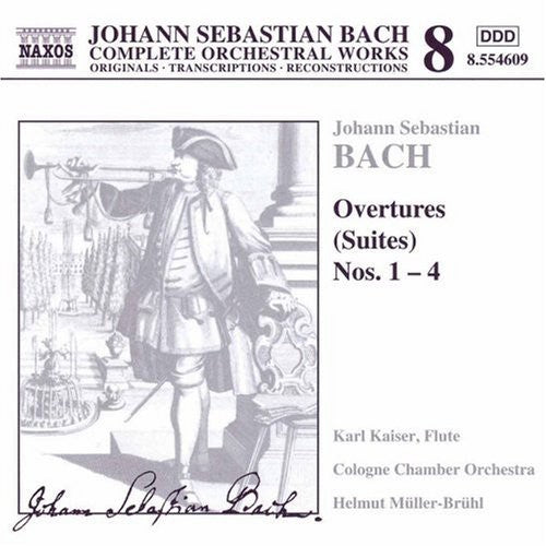 Bach / Kaiser / Cologne Cham Orch / Muller-bruhl - Overtures (suites) 1-4 - Music CD