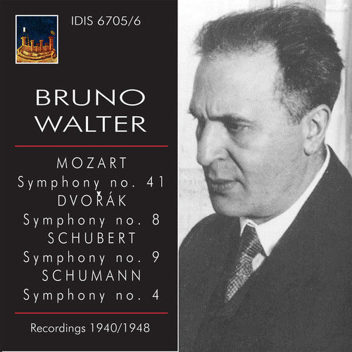 Mozart / Walter / New York Philharmonic Orchestra - Bruno Walter Conducts Mozart Dvorak Schubert - Music CD