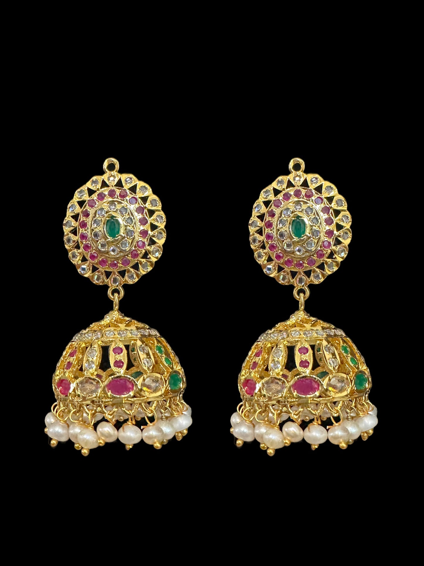 DLN49 long pathani style hyderabadi rani haar ( READY TO SHIP )