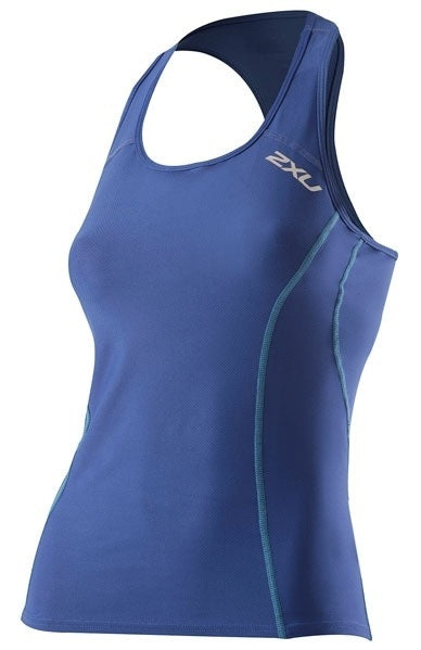 2XU Lady Active Tri Singlet, Blue (X-Small)