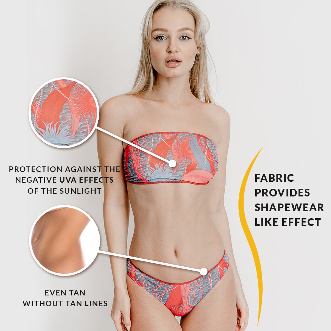 JELLYFISH PINK CLASSIC BIKINI (bottom)