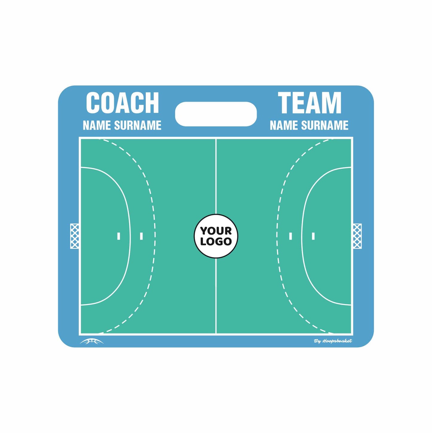 Custom Handball Magnetic Coaching Board 11.4'' x 9.4'' / 29 cm x 24 cm