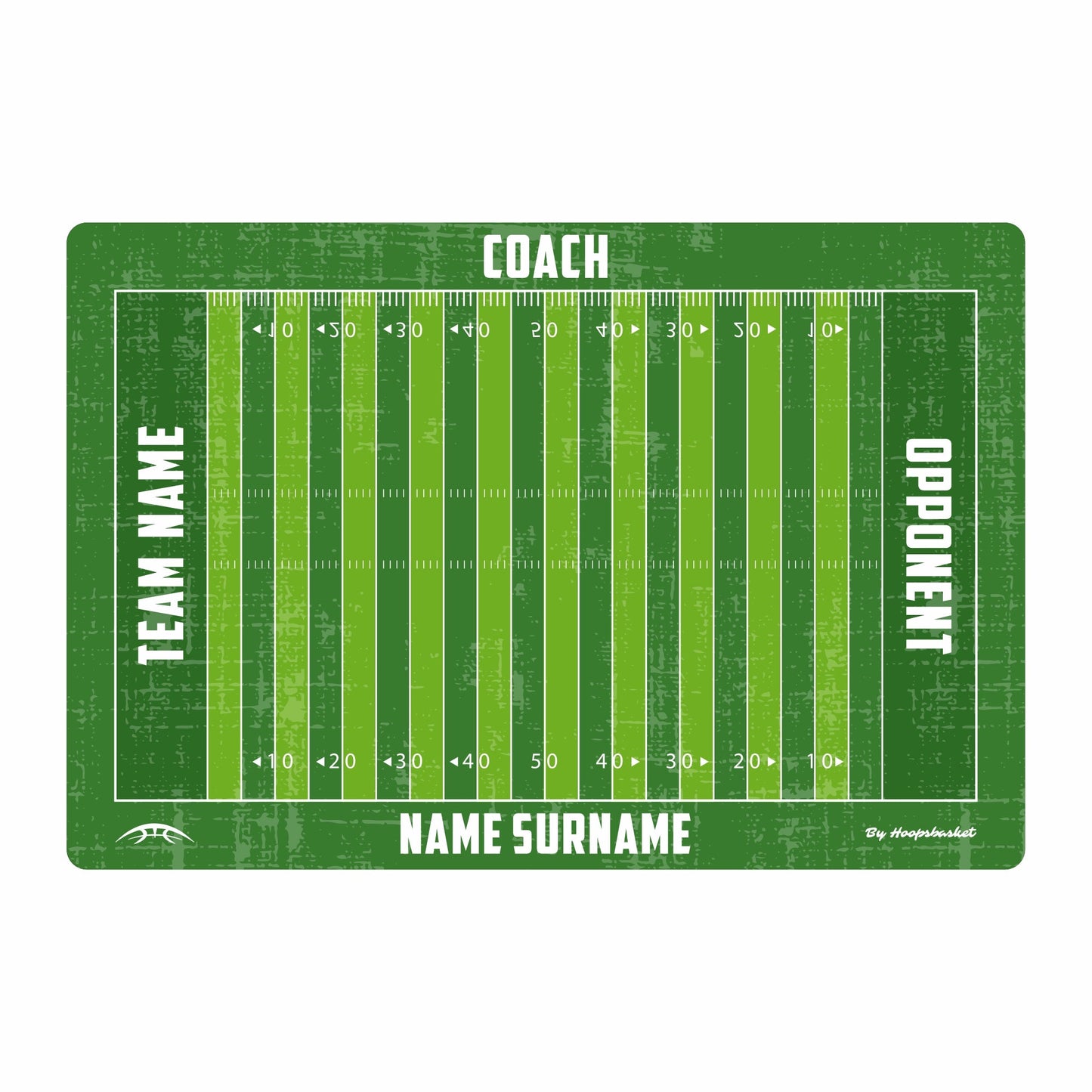 Custom Football Magnetic Coaching Board 15.7'' x 10.6'' / 40 x 27 cm