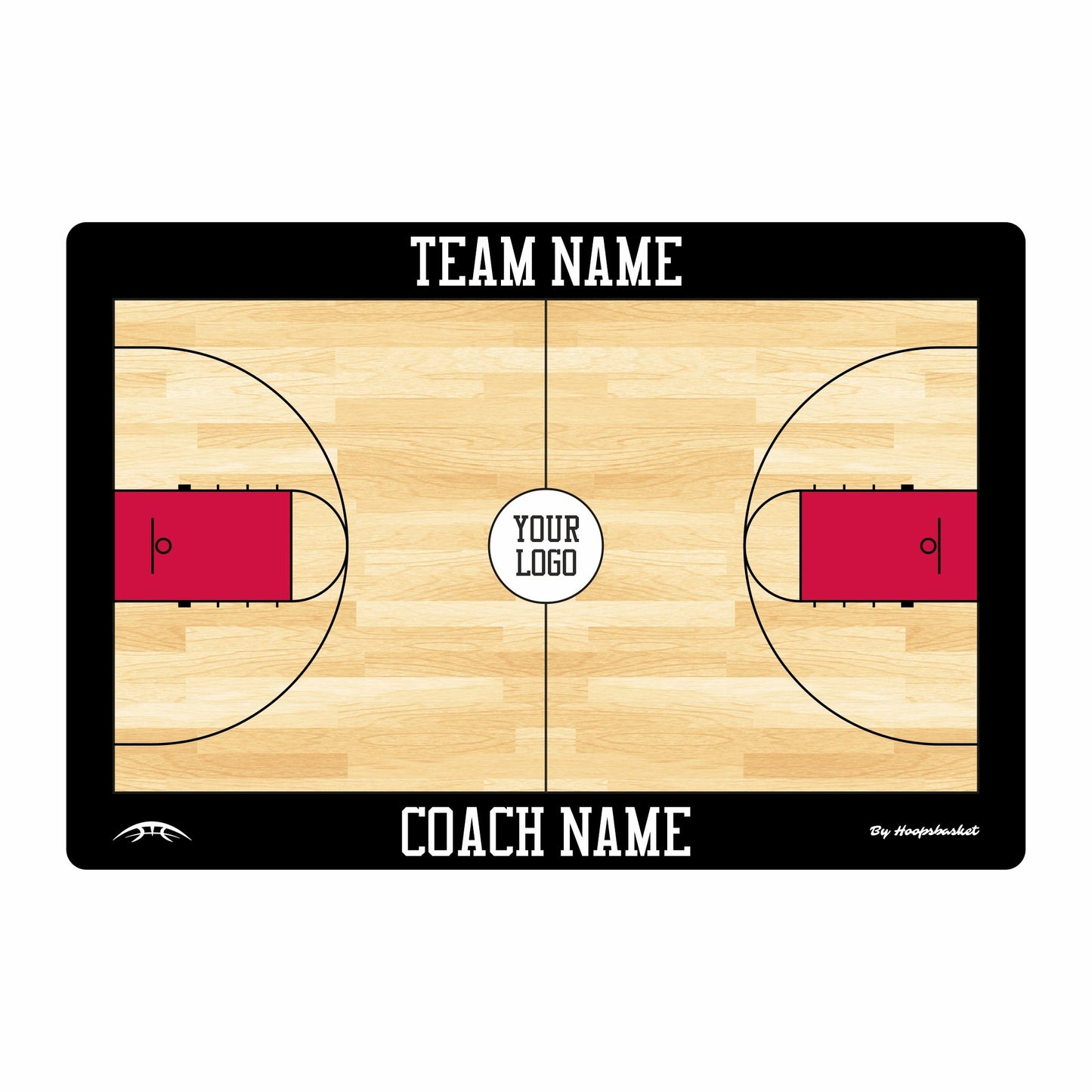 HIGH SCHOOL Custom Classic Magnetic Coaching Board 15.7'' x 10.6'' / 40 x 27 cm