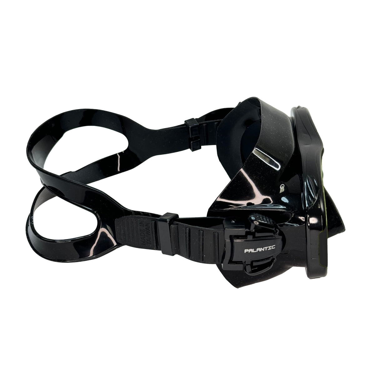Palantic M36 Solid Black/Black Silicone UV Coated RX Farsighted Lenses Dive/Snorkeling Mask *LIMITED PRODUCTION*