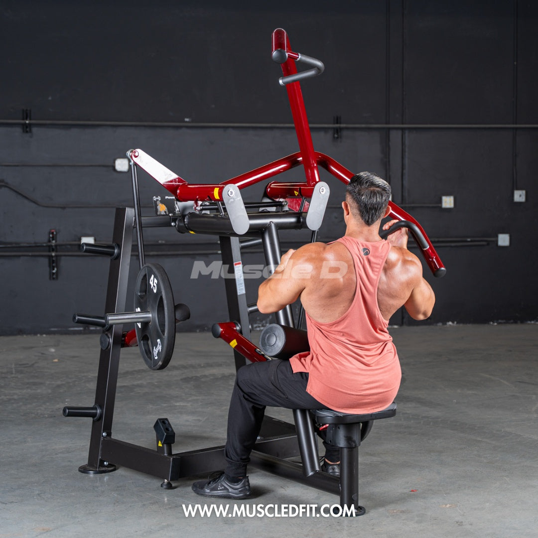 Power Leverage V2 Rotary Lat Pulldown – Iso-Lateral Commercial Gym Machine