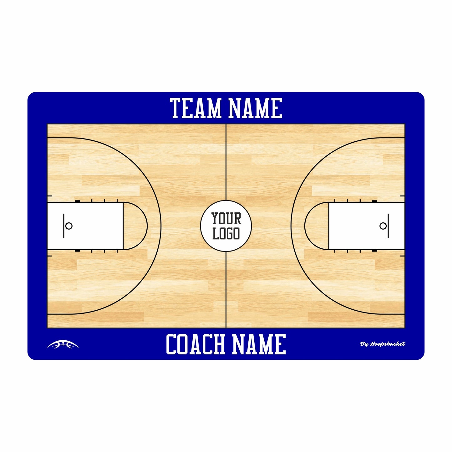MEN'S NCAA Custom Classic Magnetic Coaching Board 15.7'' x 10.6'' / 40 x 27 cm