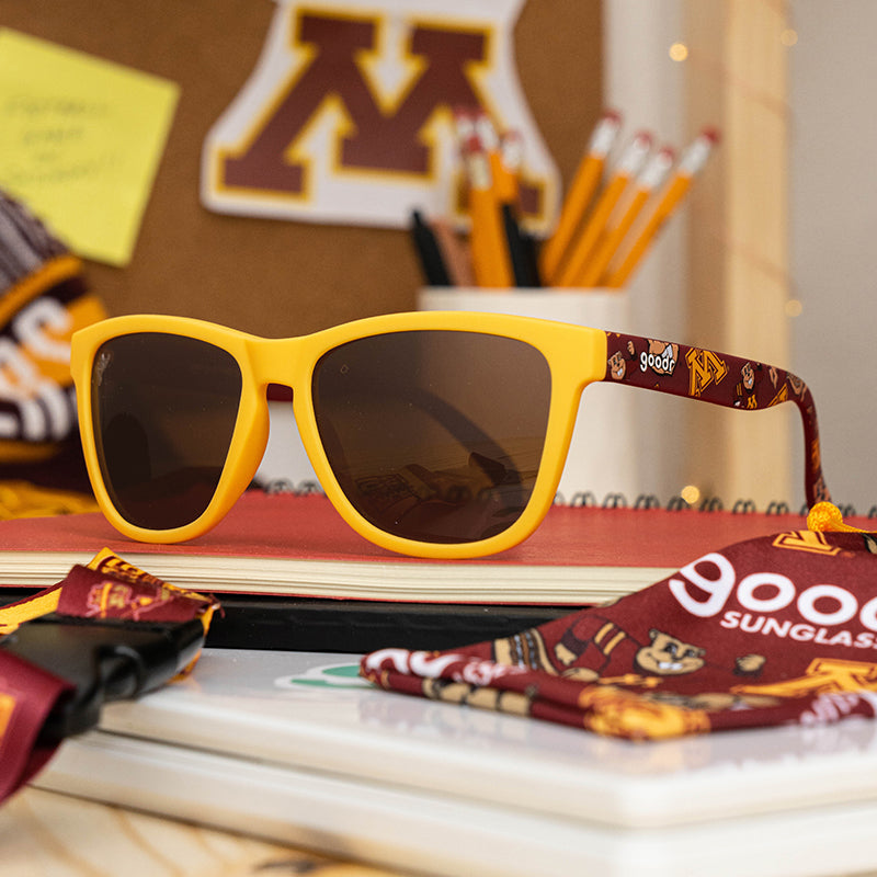 "Ski-U-Mah Sunnies” Limited Minnesota Collegiate OG Polarized Sunglasses