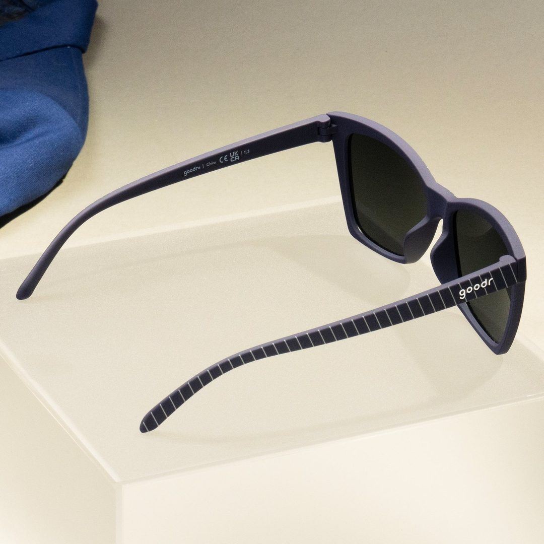 "Navy By Nature" Pop G Formal Polarized Sunglasses