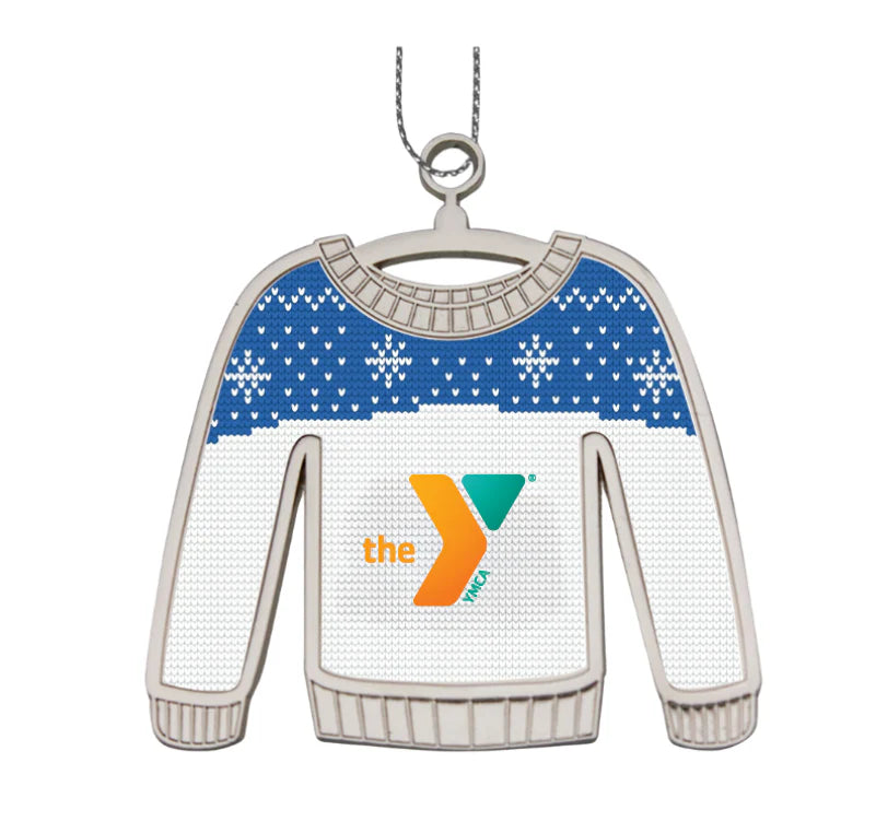 Ugly Sweater Christmas Holiday Ornament