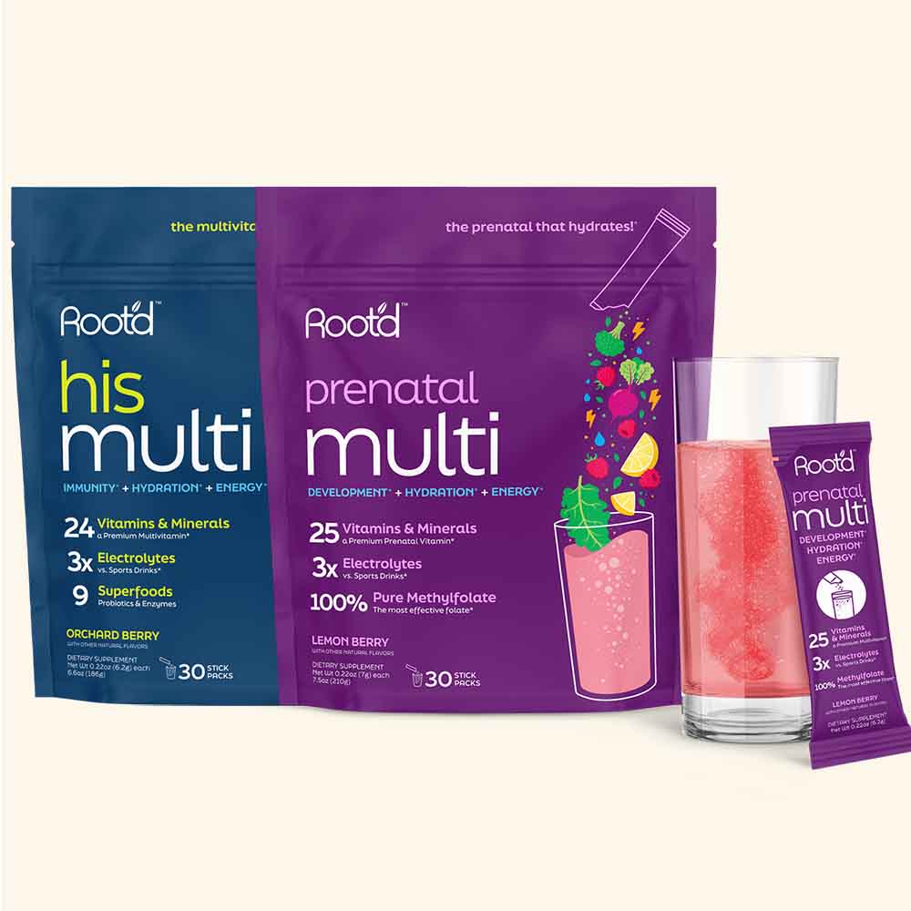 Essential Prenatal Nutrition + Electrolytes - 30 Pack